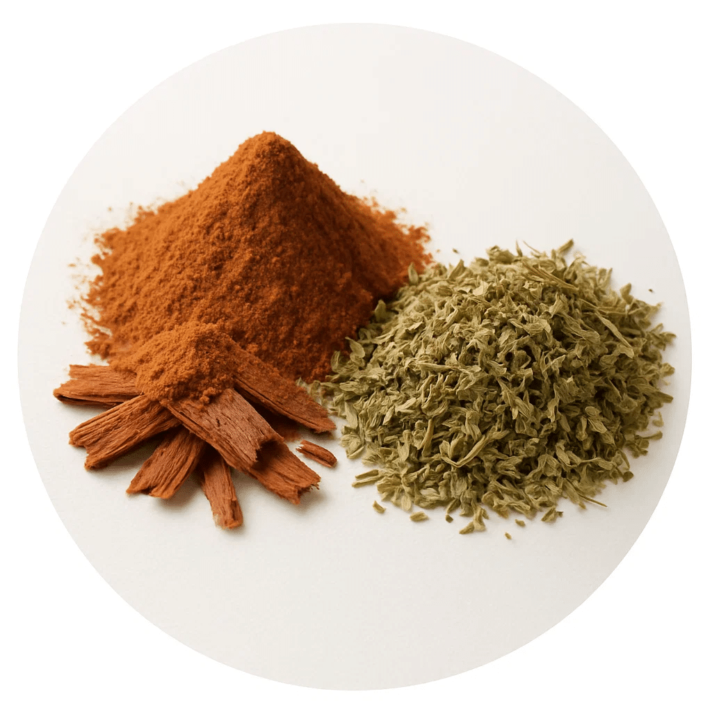 Catuaba Powder and Damiana